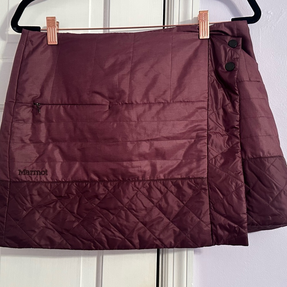 Marmot Women's Mini Skirt - Deep Burgundy